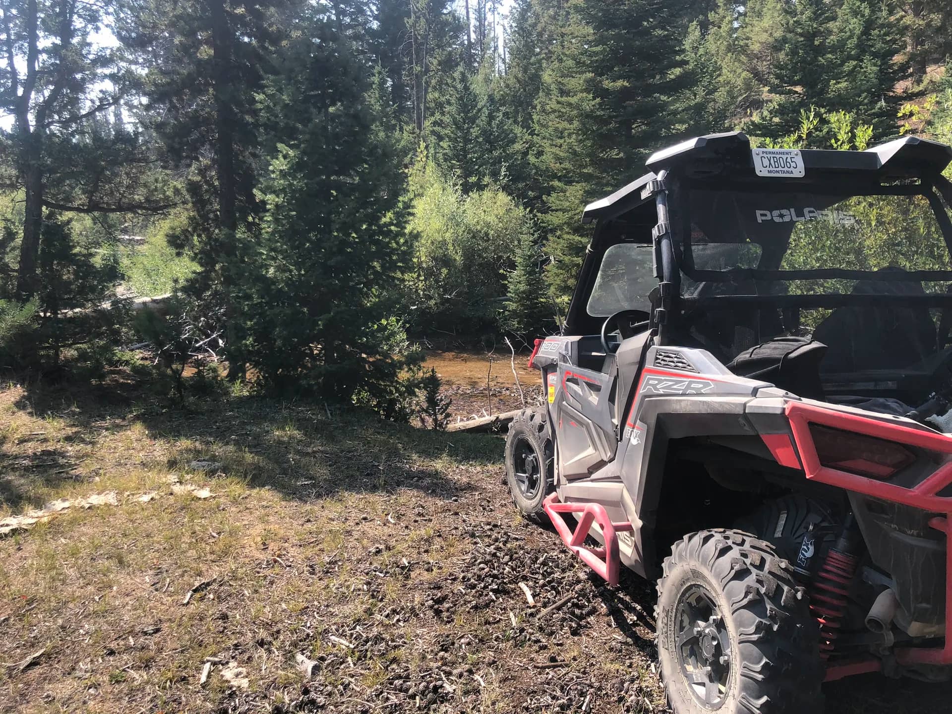 Side-by-side and ATV rentals on Montana trail